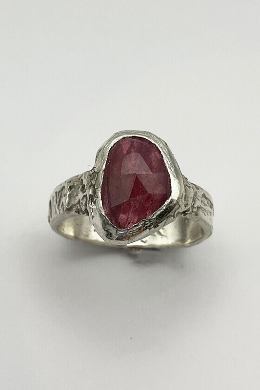 Pink Tourmaline Ring