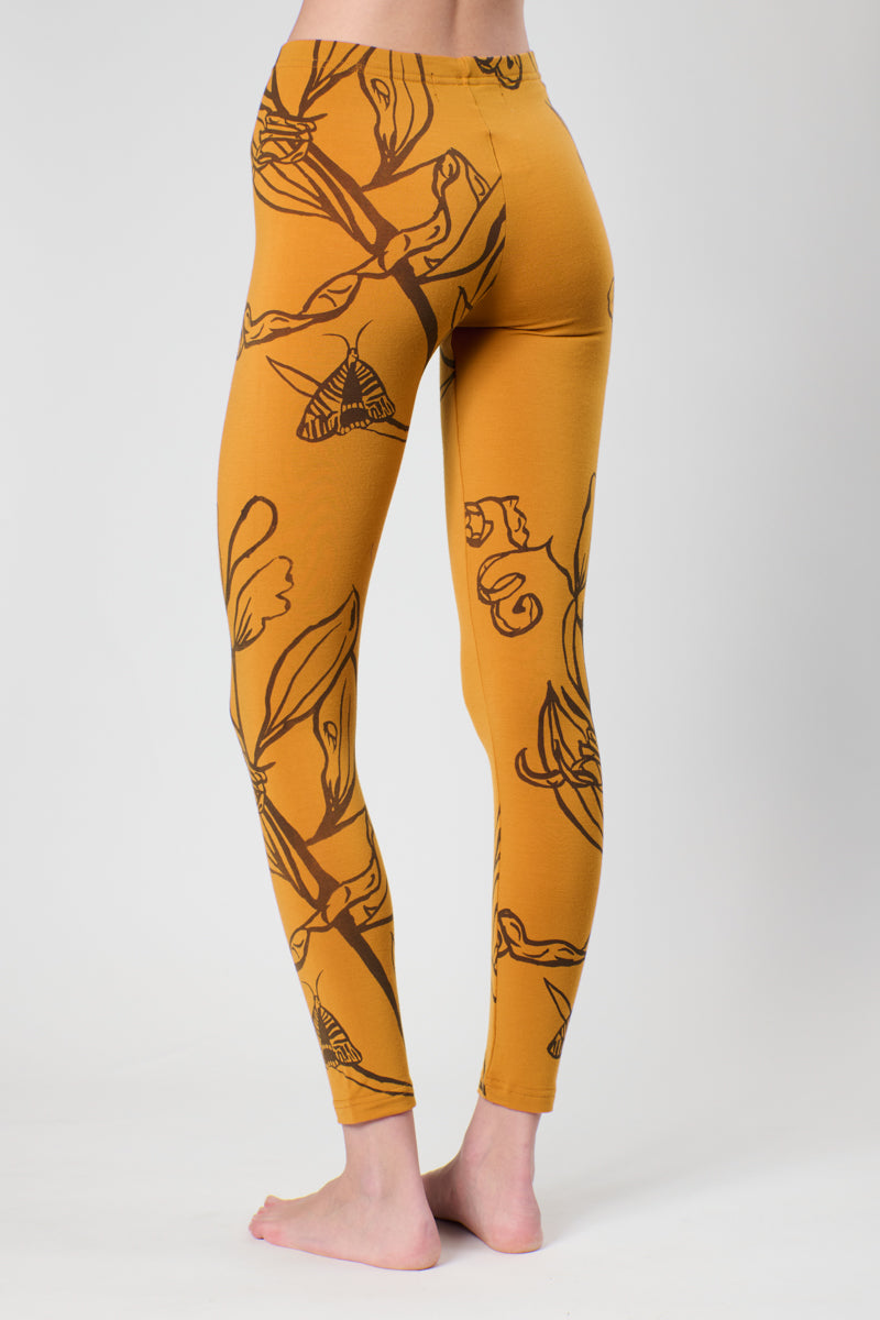 Golden Wattle and Moth Merino Adventure Pants
