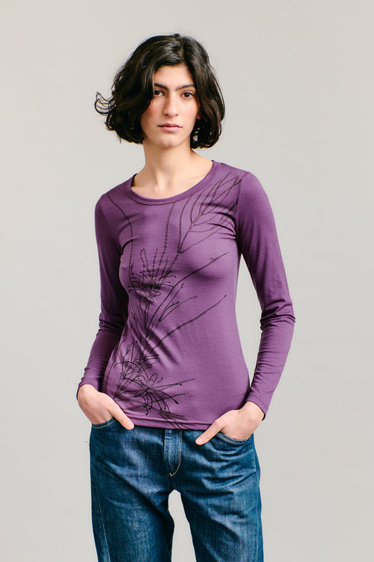 Scarlett Linearifolia Long Sleeve Top