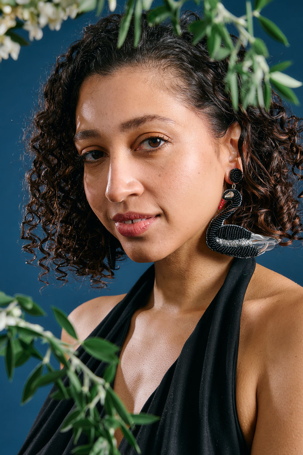 Black Swan Earrings