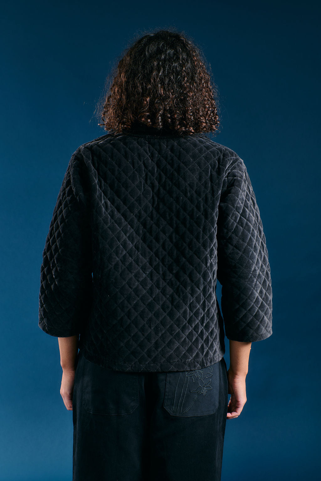 Velvet Pea Coat