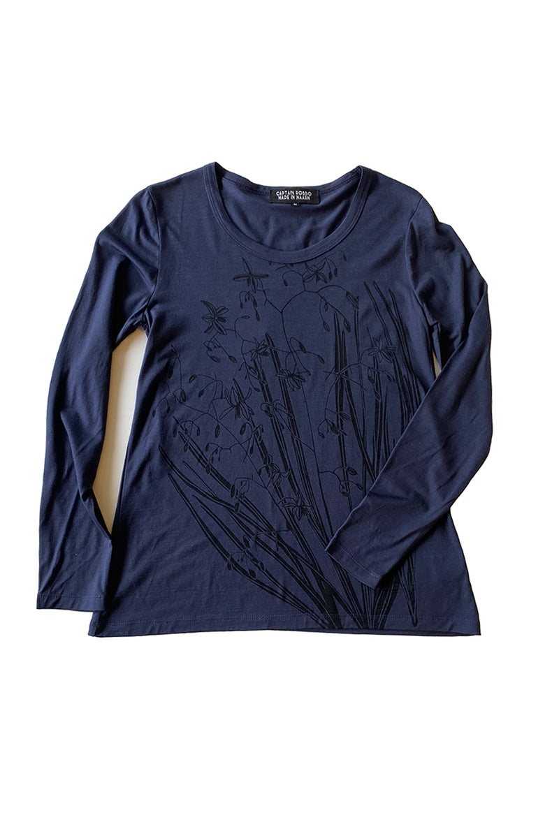 Flax Lily Long Sleeve Merino Top