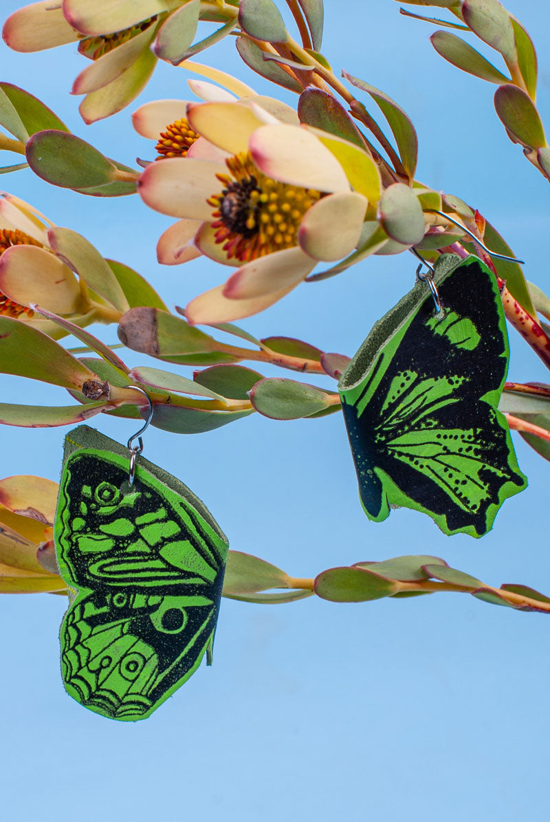 Green Butterflies