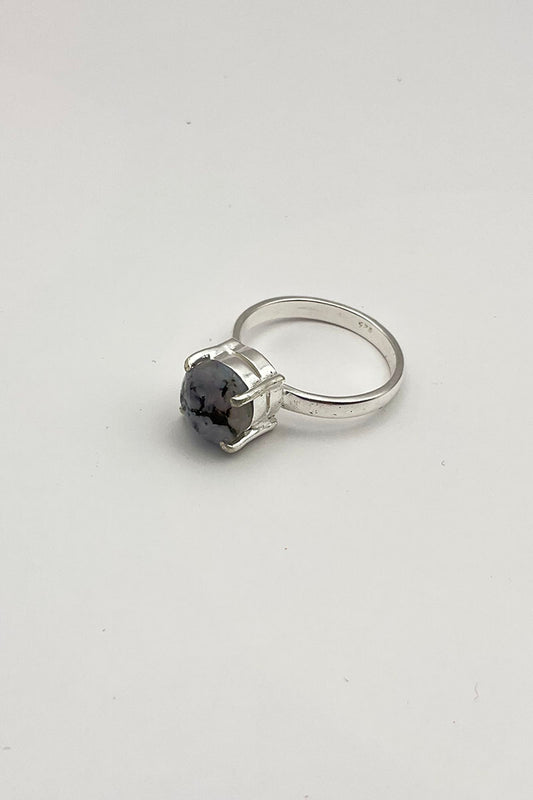 Dendritic Agate Ring