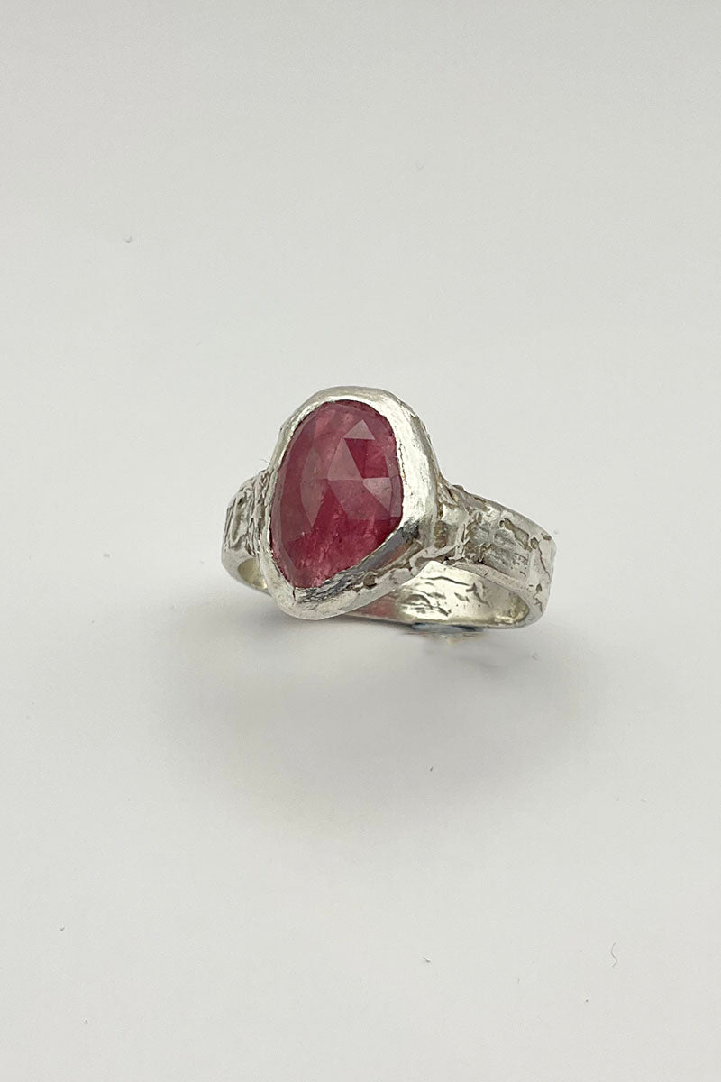 Pink Tourmaline Ring