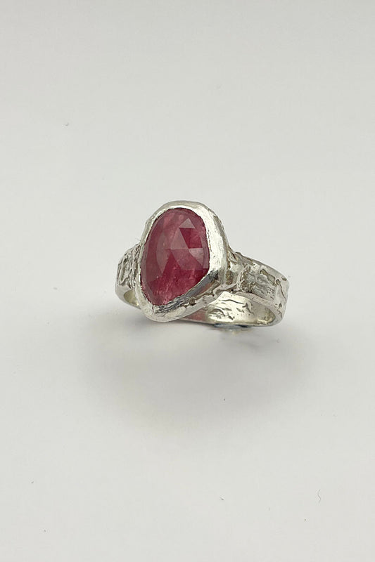 Pink Tourmaline Ring