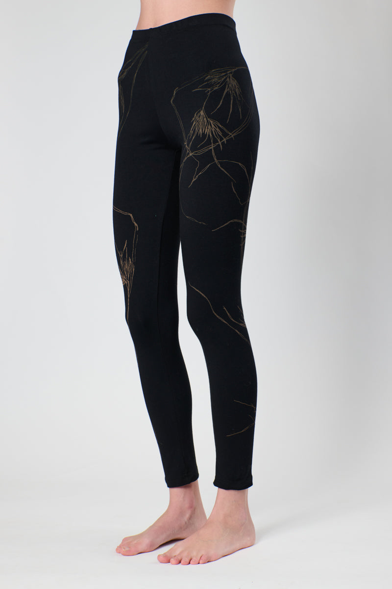Kangaroo Grass Merino Leggings