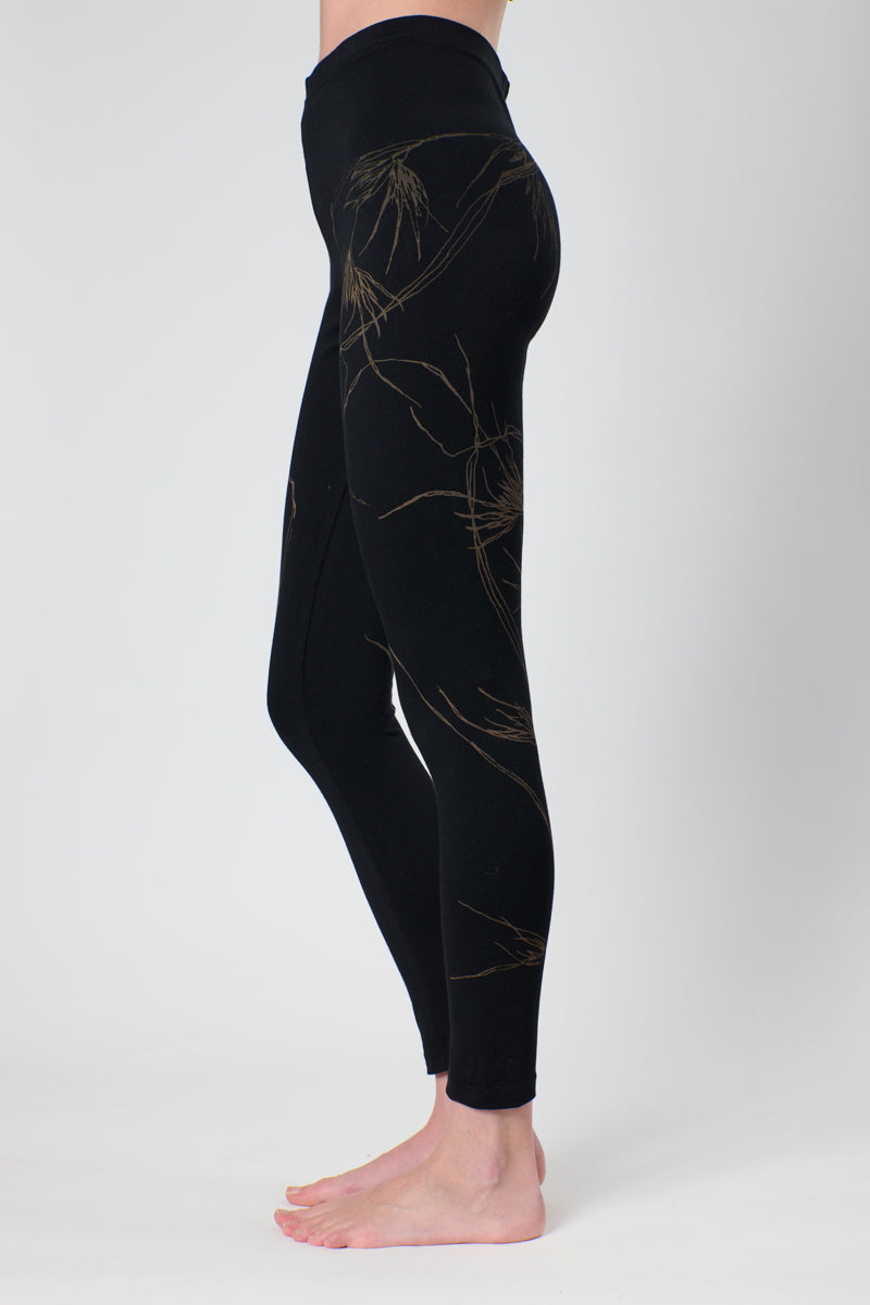 Kangaroo Grass Merino Leggings