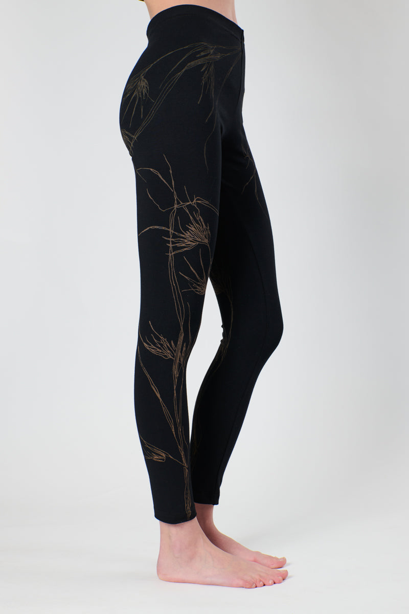 Kangaroo Grass Merino Leggings