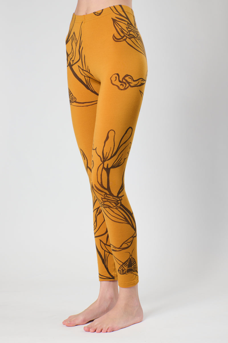 Golden Wattle and Moth Merino Adventure Pants