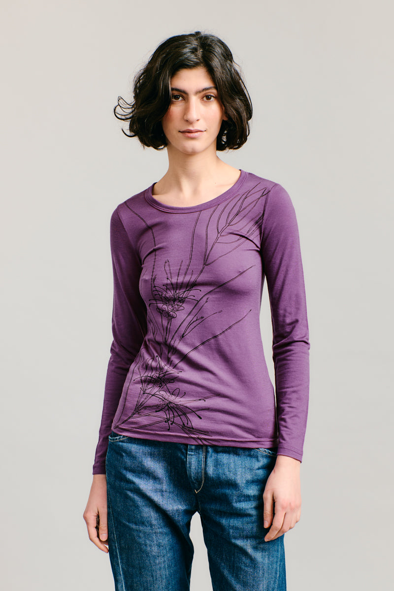 Scarlett Linearifolia Long Sleeve Top