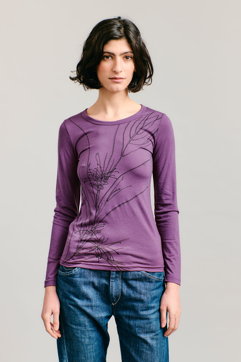 Scarlett Linearifolia Long Sleeve Top