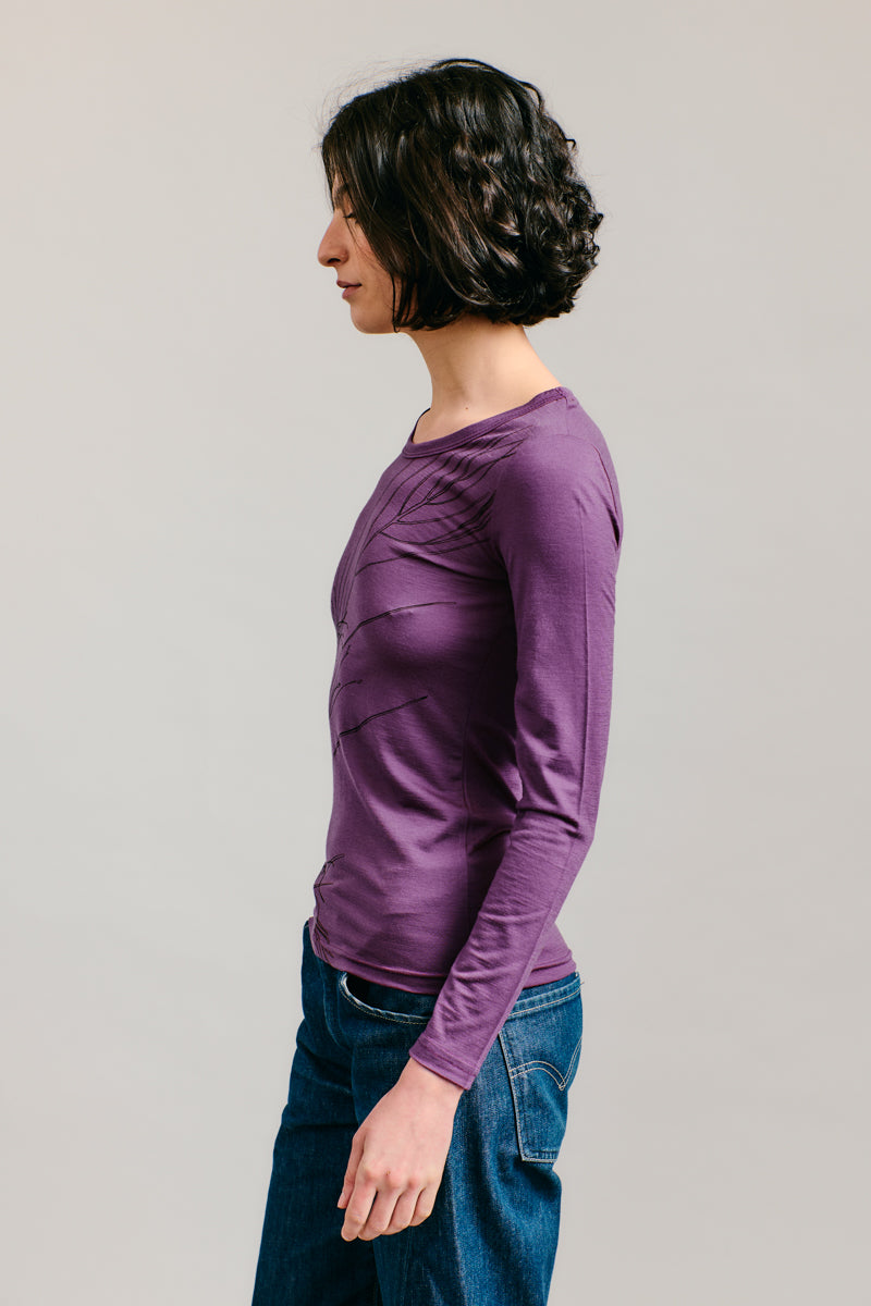 Scarlett Linearifolia Long Sleeve Top