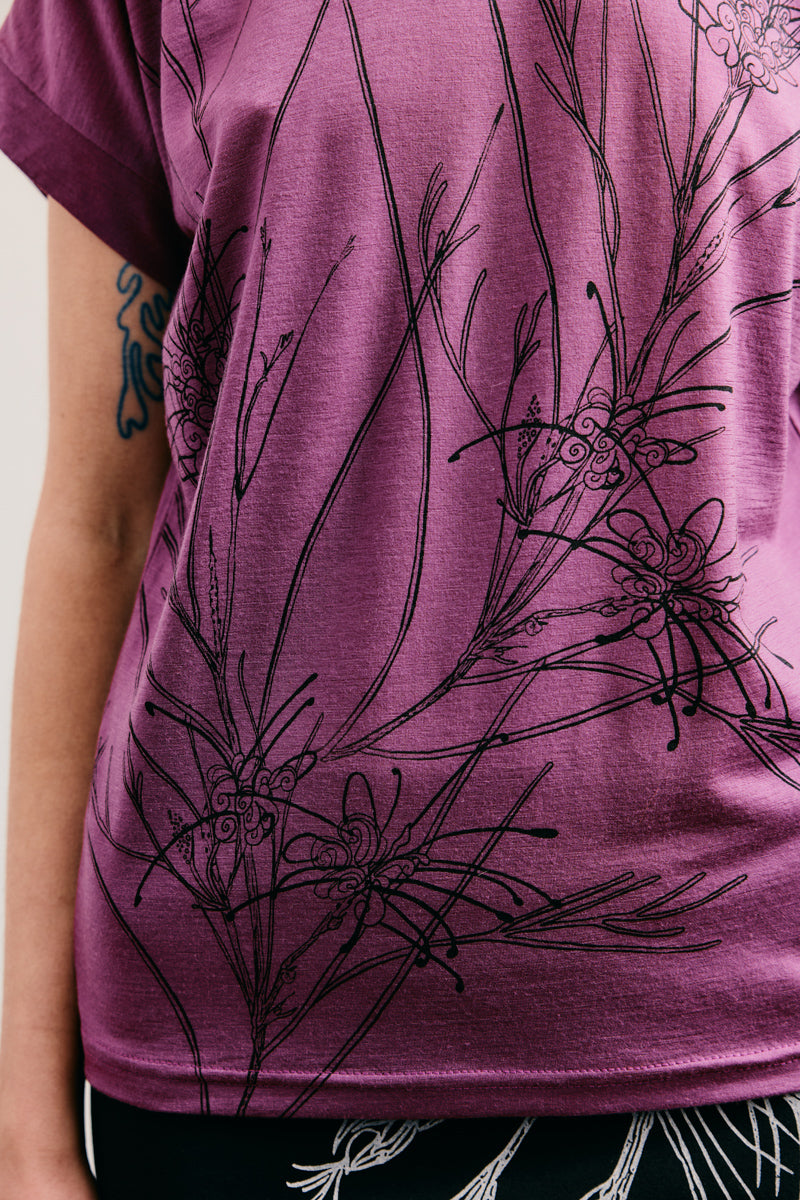 Scarlett Linearifolia Merino Tshirt