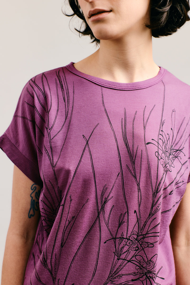 Scarlett Linearifolia Merino Tshirt