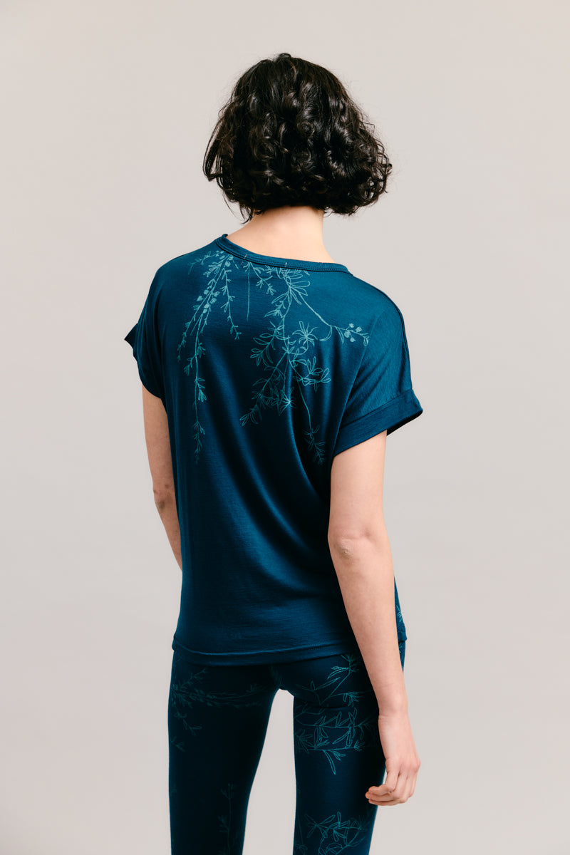 Riverbend Tea-Tree Short Sleeve Merino TShirt