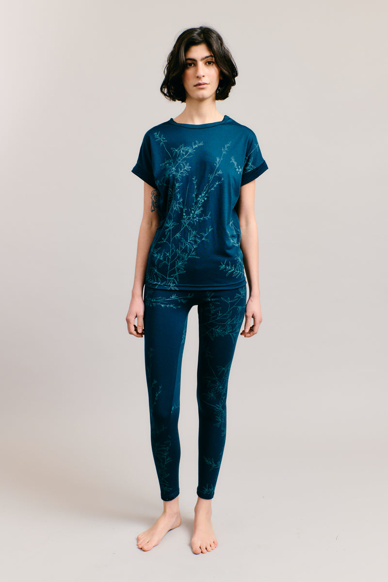 Riverbend Tea-Tree Short Sleeve Merino TShirt