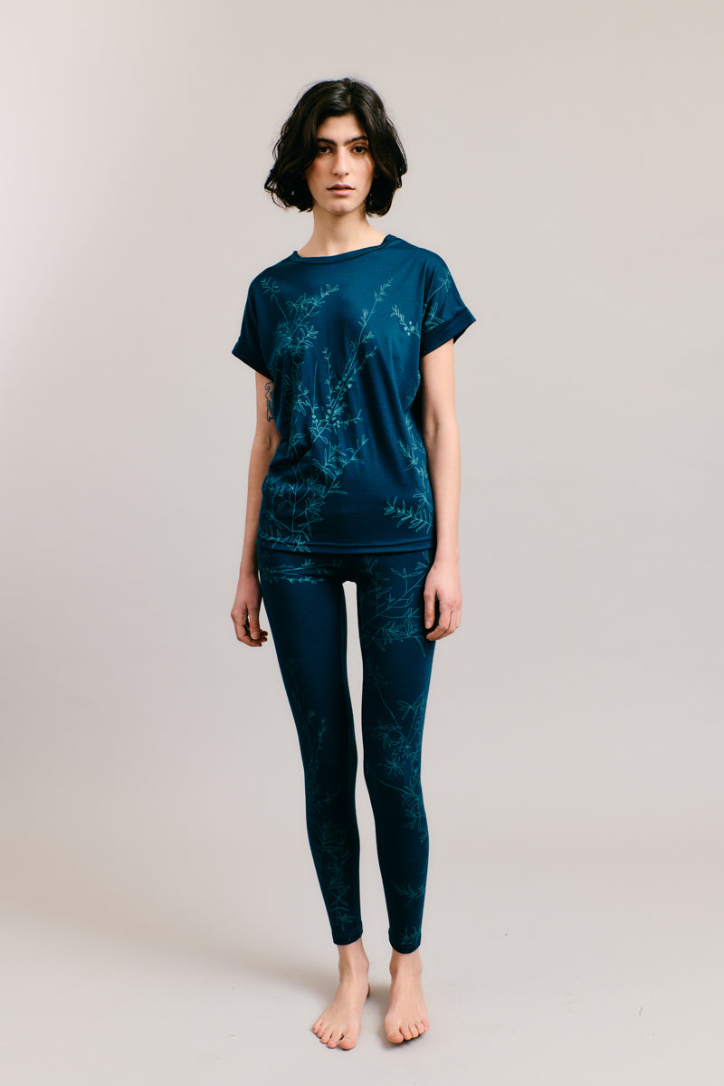 Riverbend Tea-Tree Short Sleeve Merino TShirt