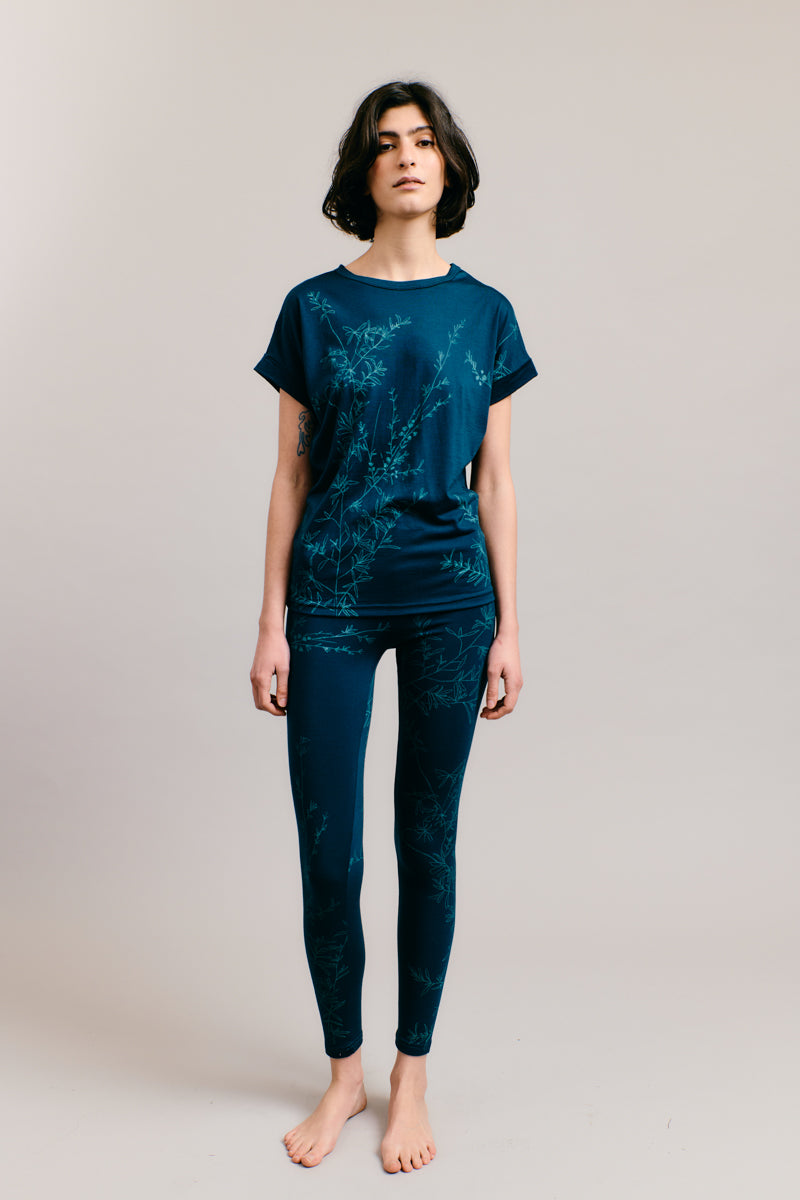Riverbend Tea-Tree Short Sleeve Merino TShirt