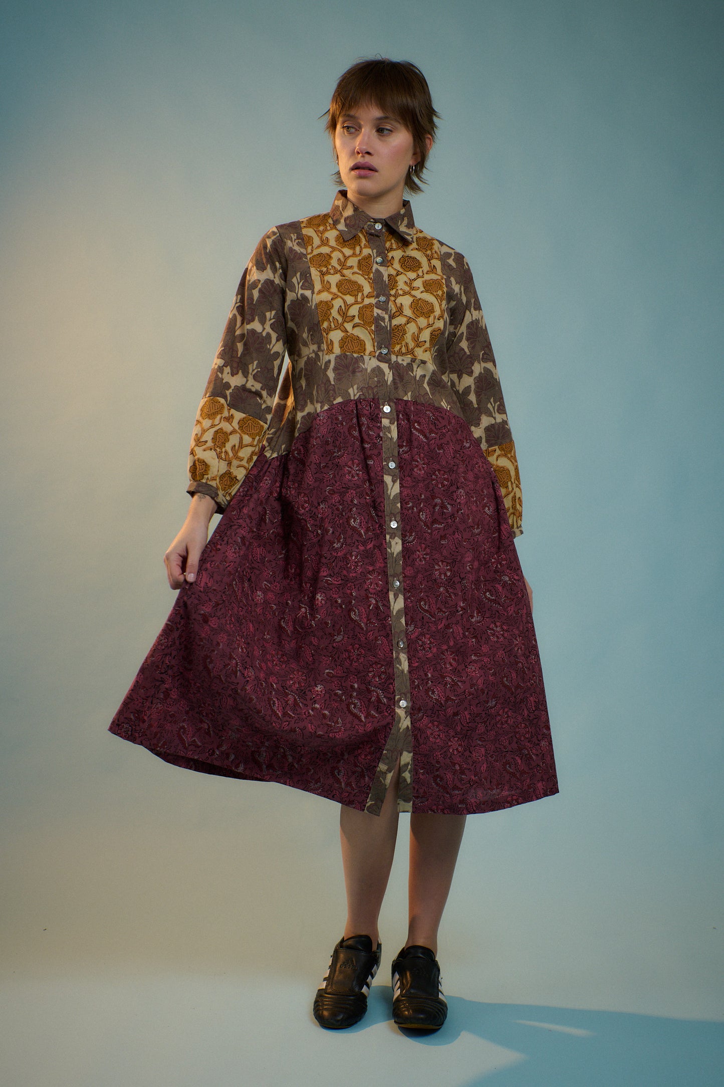 Carnation Flower Market Dress