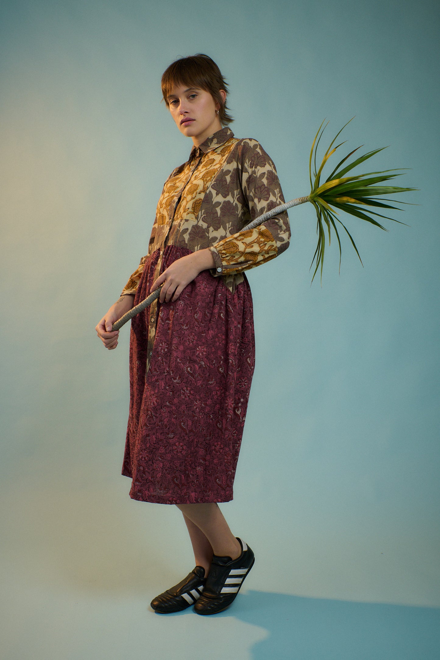 Carnation Flower Market Dress