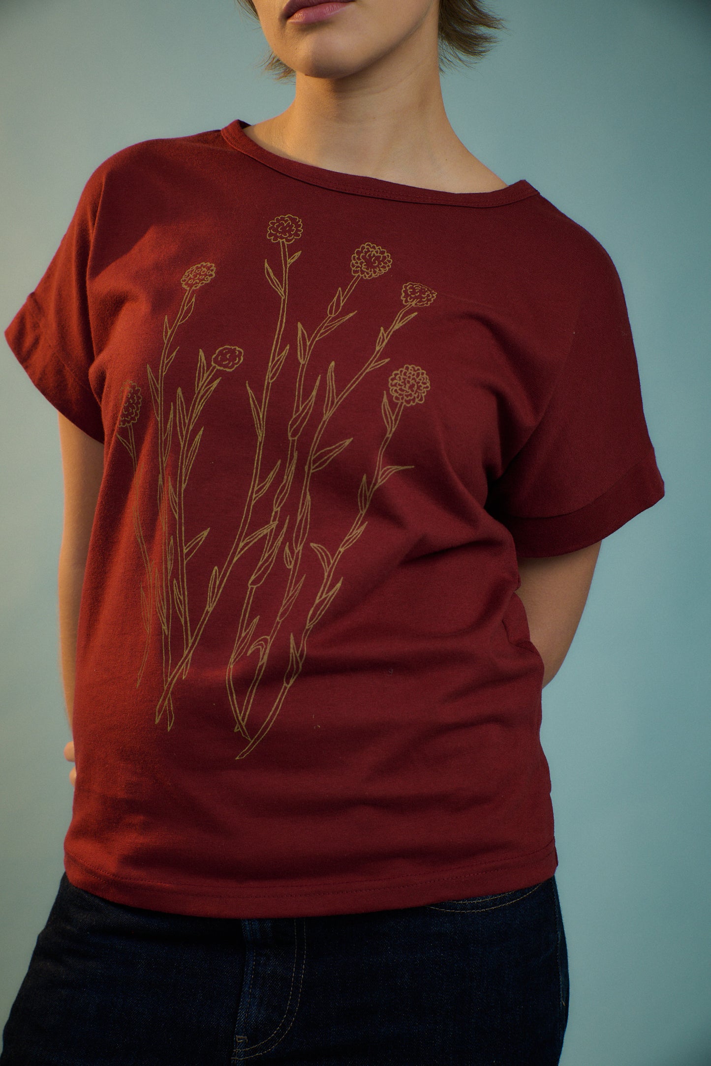 Billy Buttons Tee