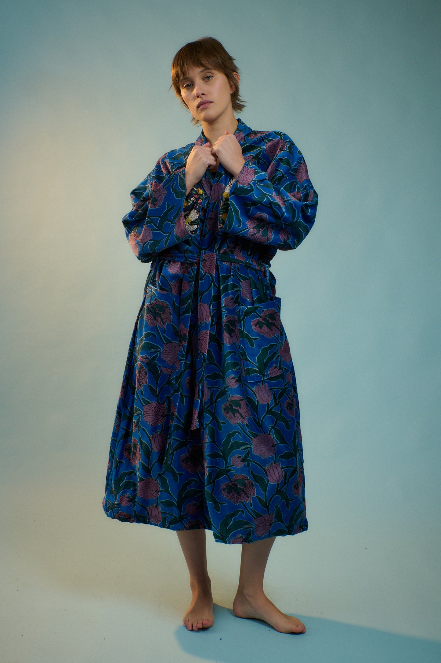 Velvet House Coat
