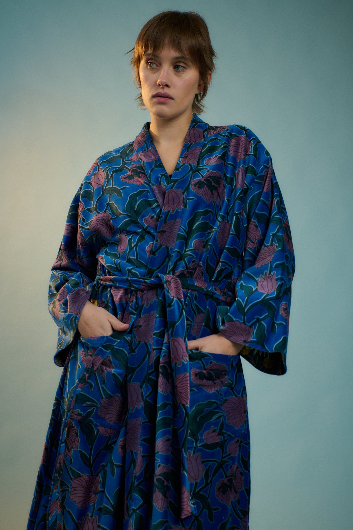 Velvet House Coat