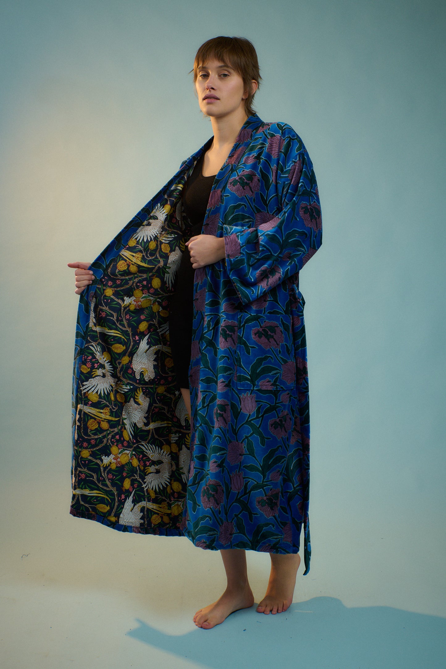 Velvet House Coat