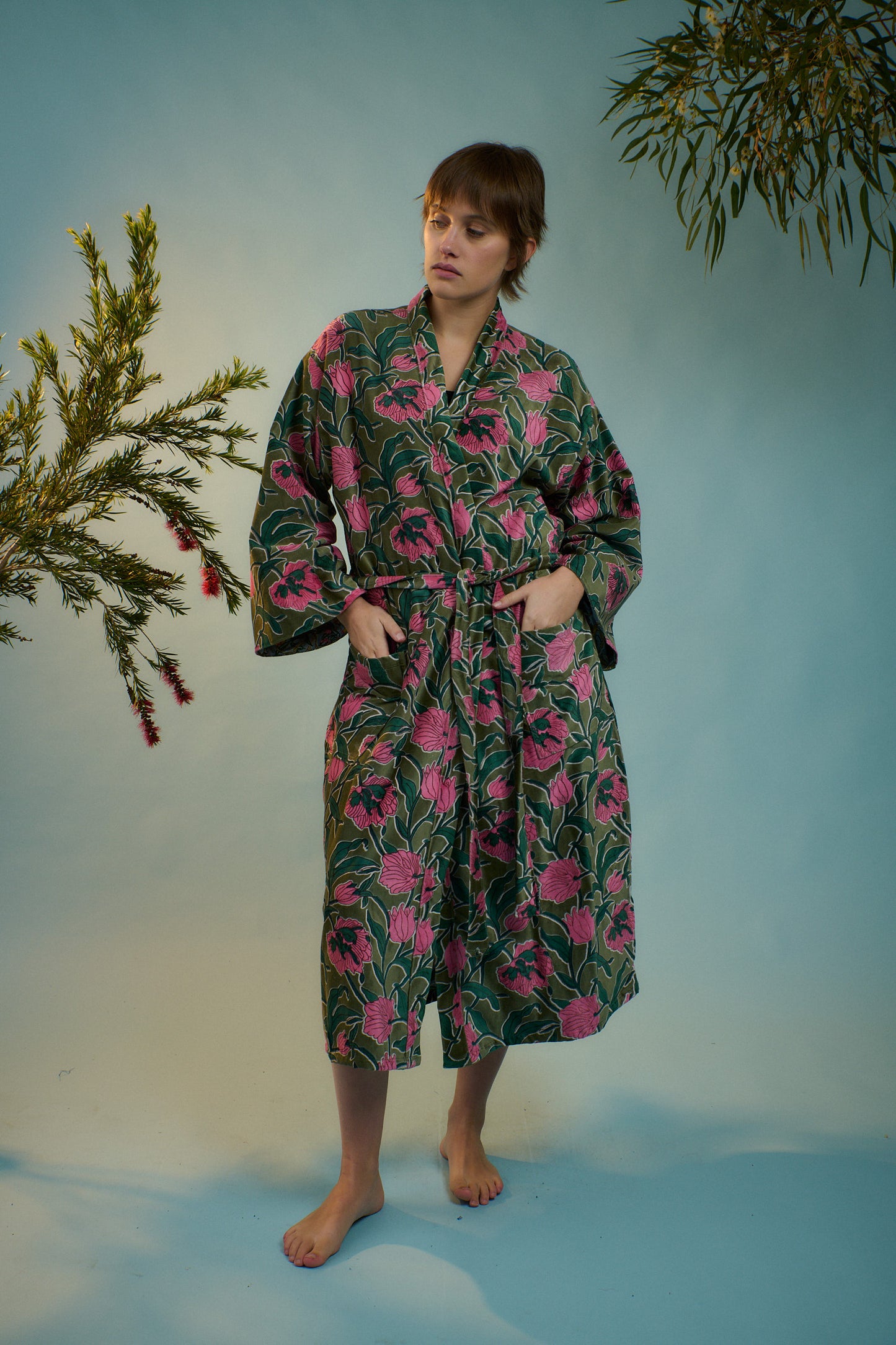 Velvet House Coat