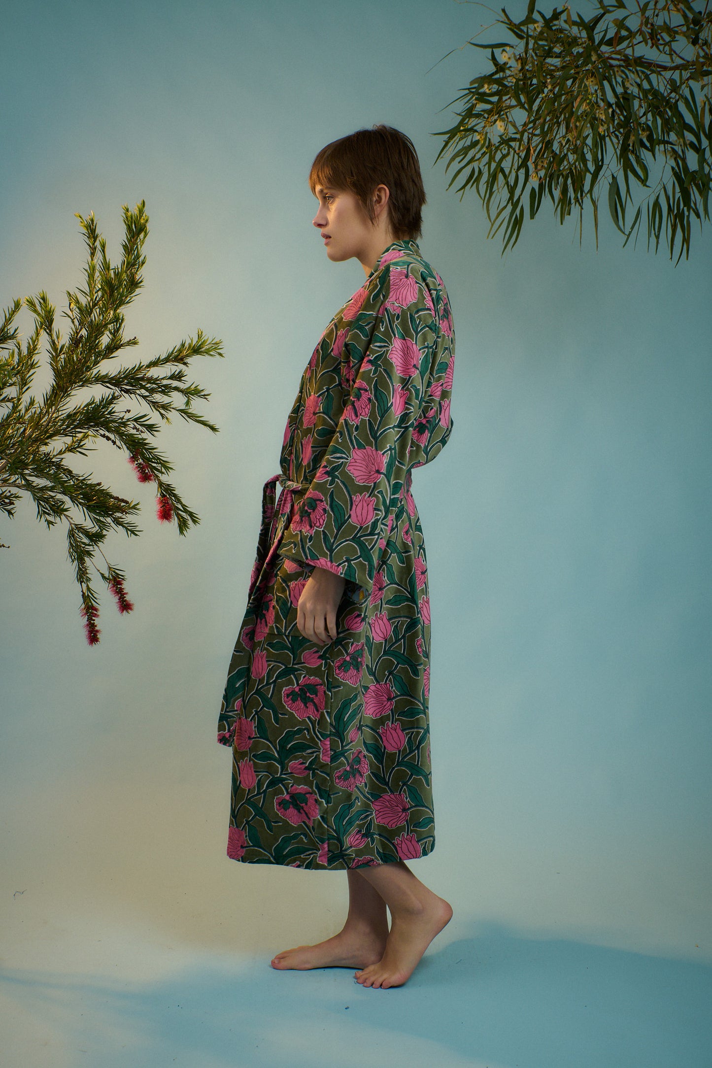 Velvet House Coat