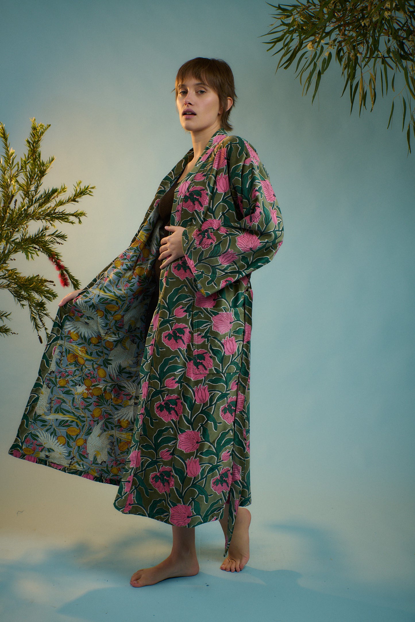 Velvet House Coat