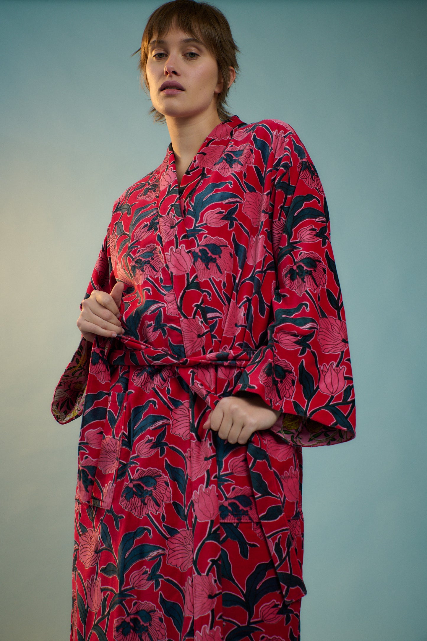 Velvet House Coat