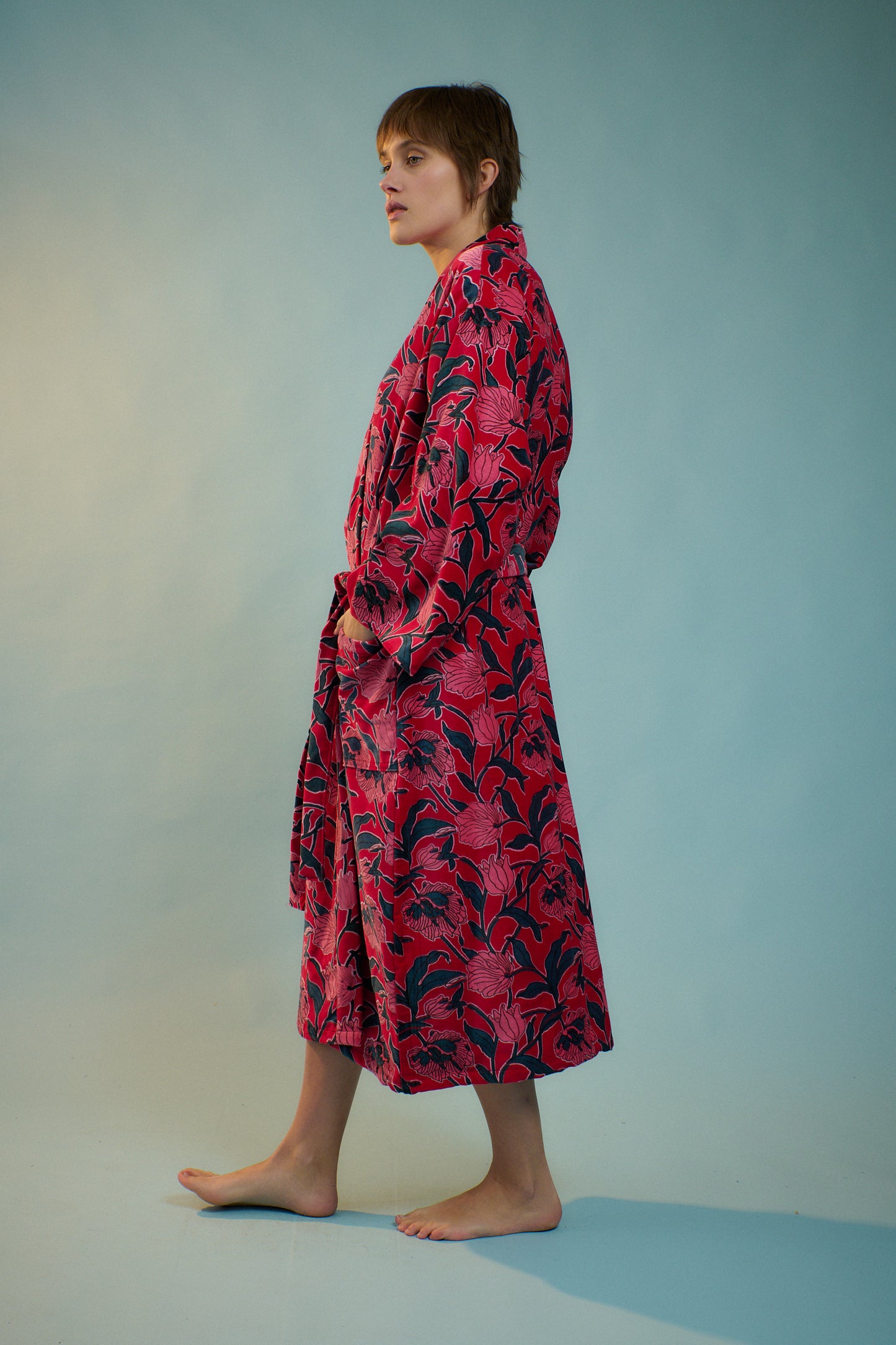 Velvet House Coat