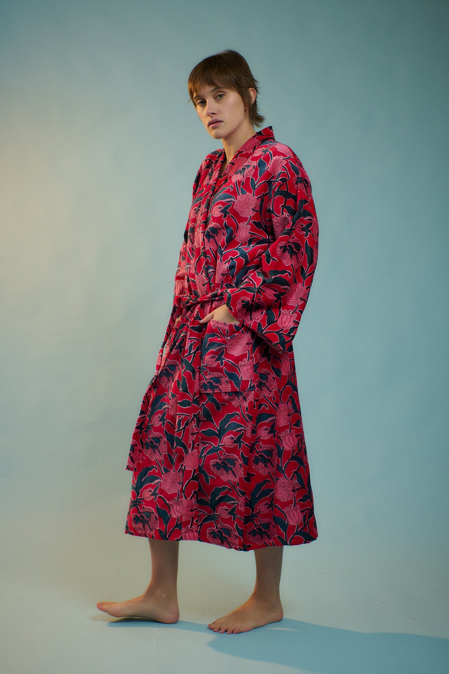 Velvet House Coat