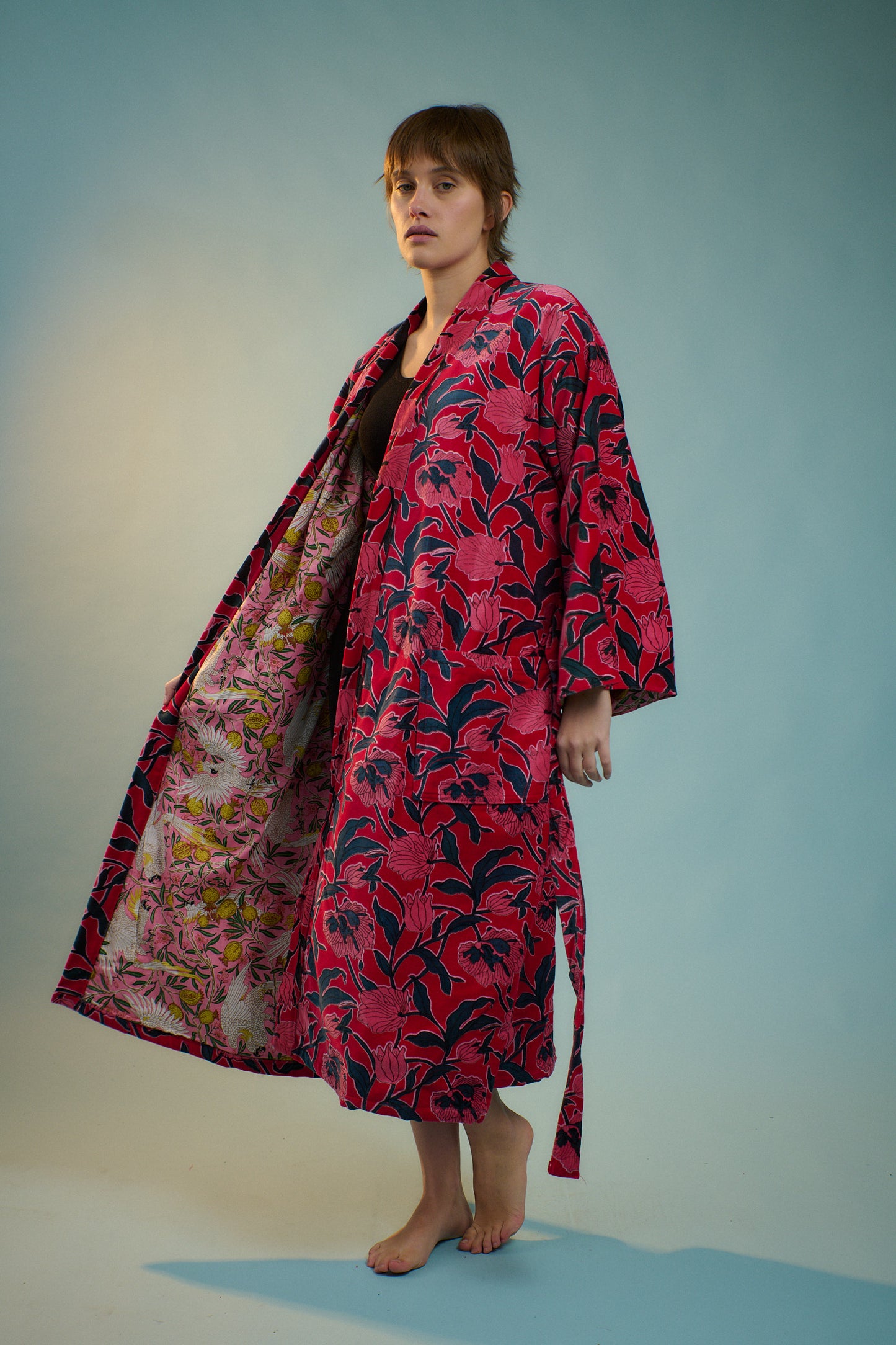 Velvet House Coat