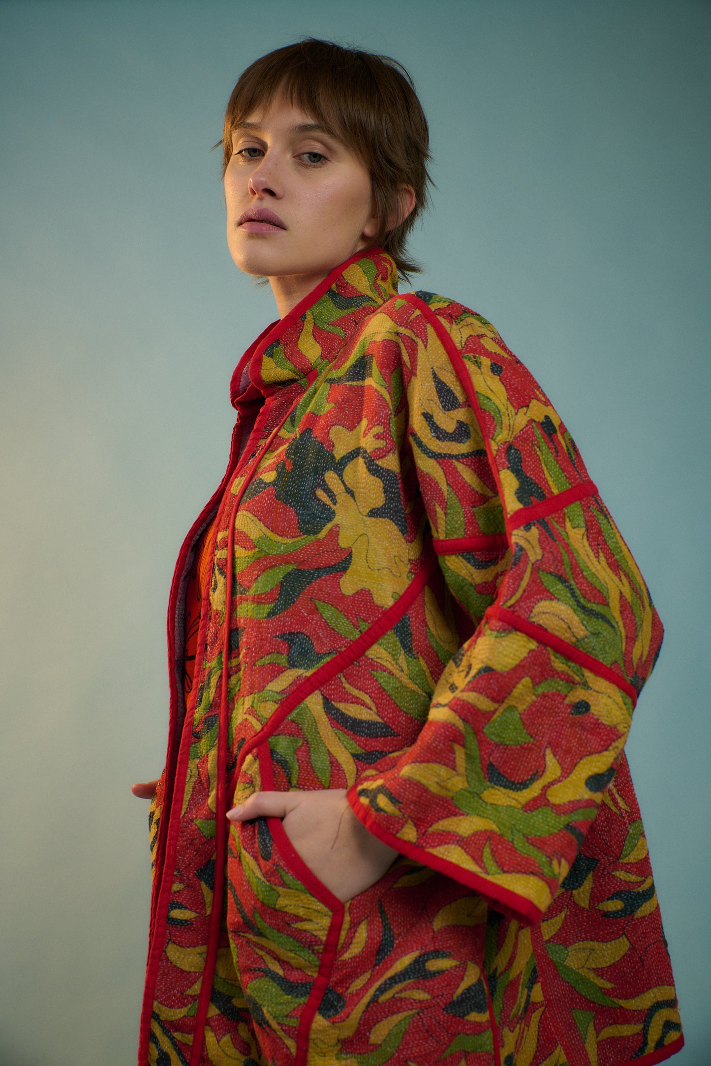 Residency Kantha Coat