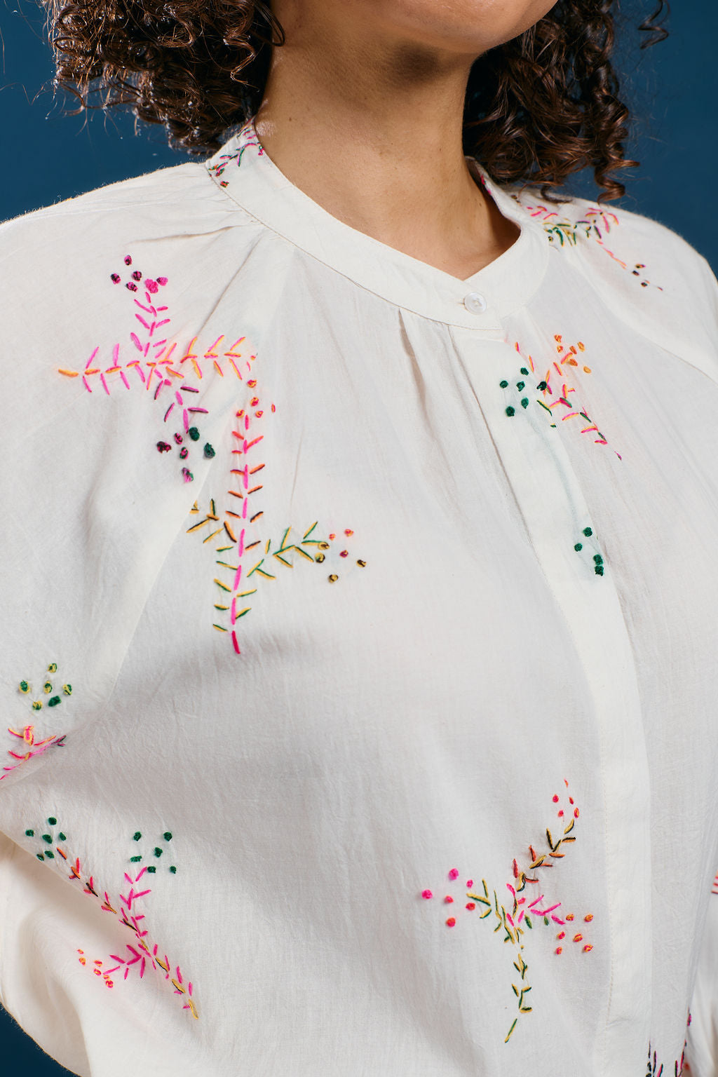 Rainbow Sprig Blouse