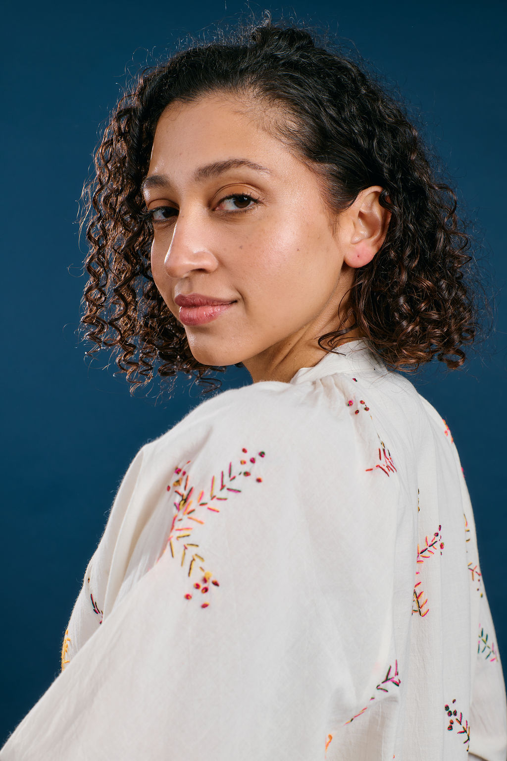 Rainbow Sprig Blouse