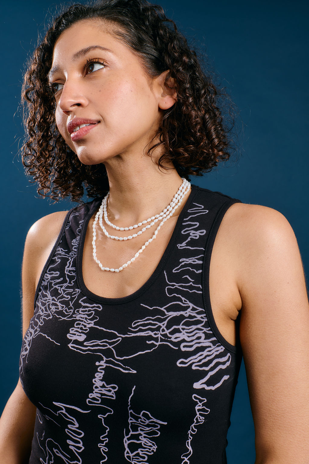 Squiggle Bark Singlet