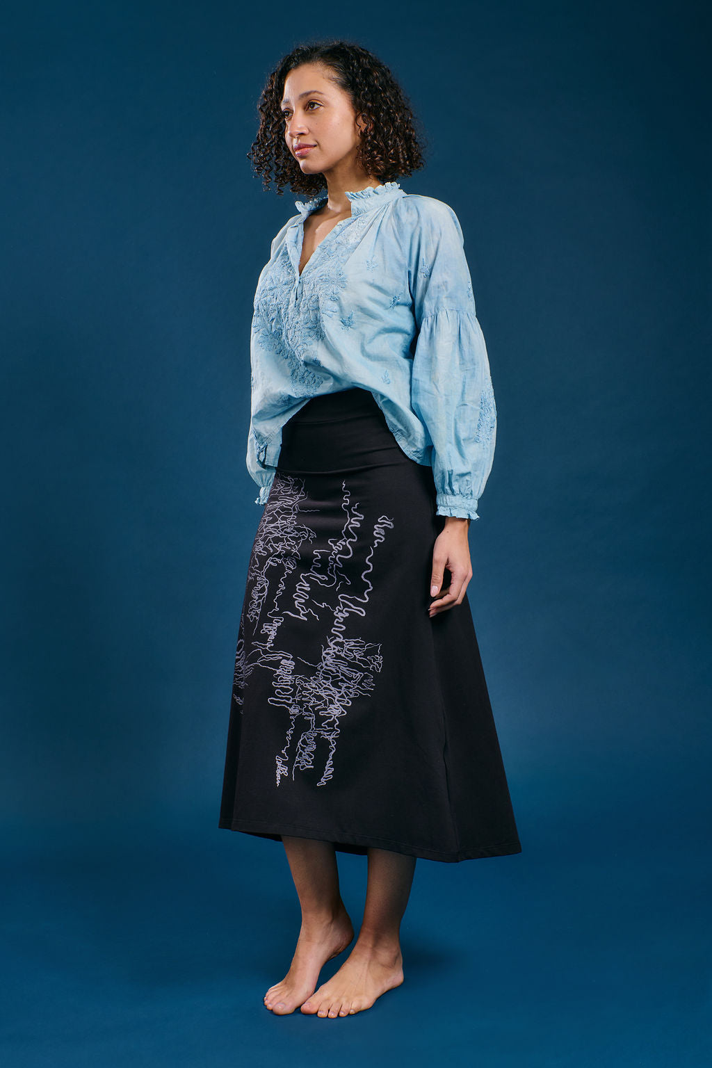 Squiggle Bark Skirt