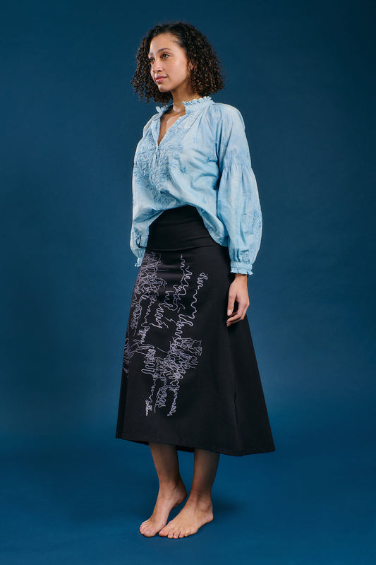 Squiggle Gum Skirt