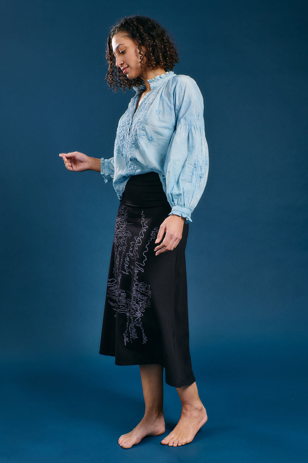 Squiggle Bark Skirt