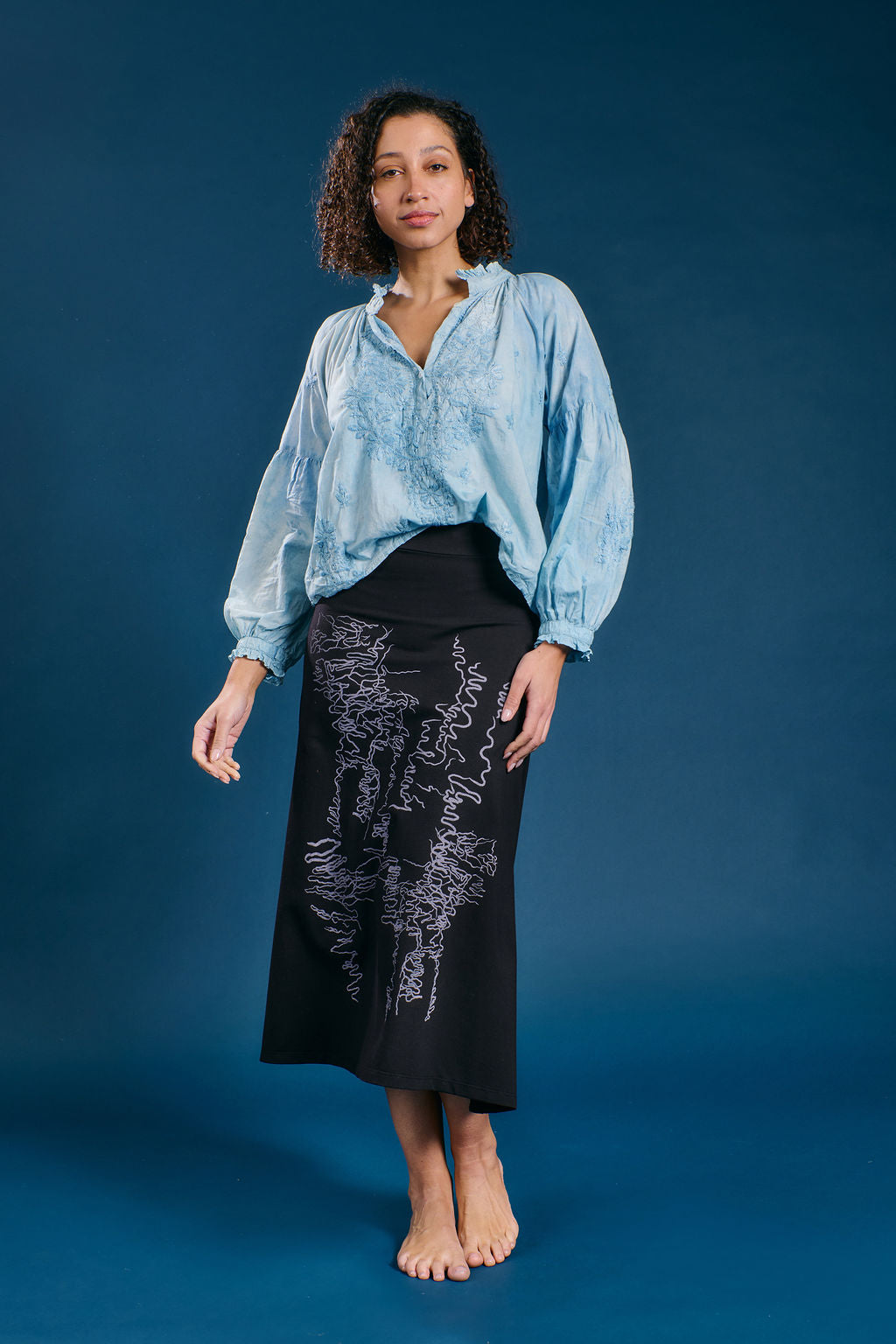 Squiggle Bark Skirt