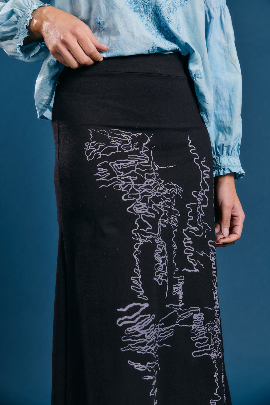 Squiggle Bark Skirt