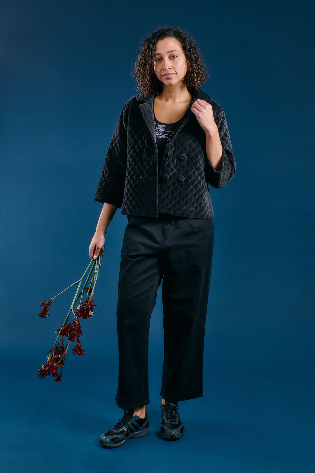 Velvet Pea Coat