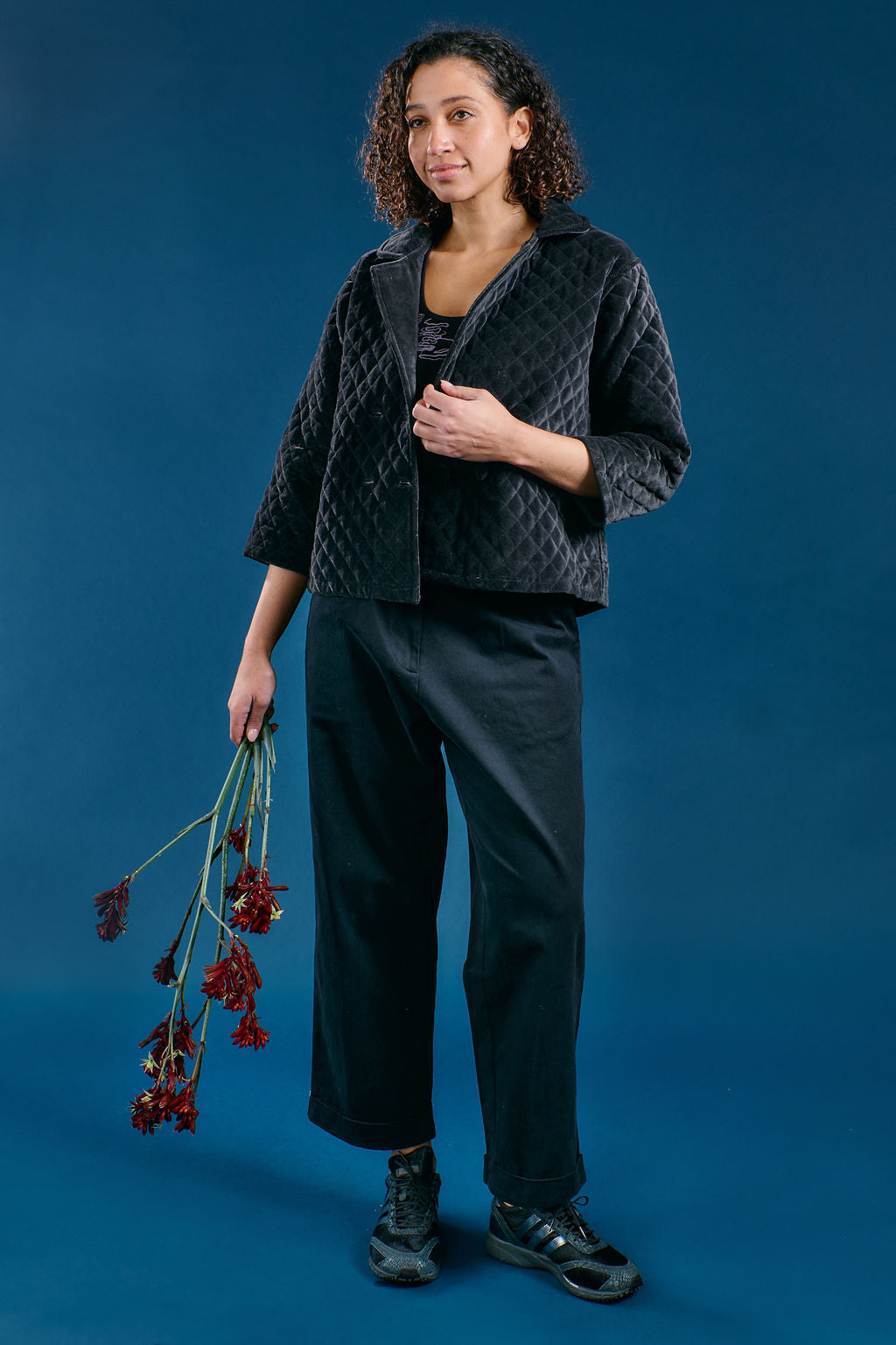 Velvet Pea Coat