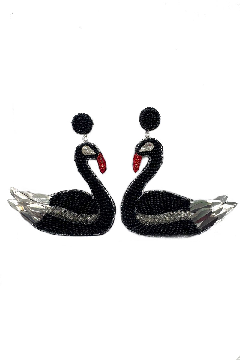 Black Swan Earrings