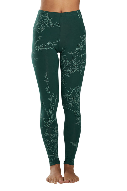 Green Tea Tree Leggings