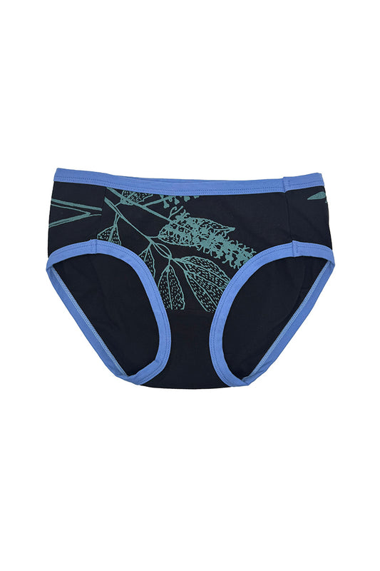 Teal Silky Oak Cotton Undies